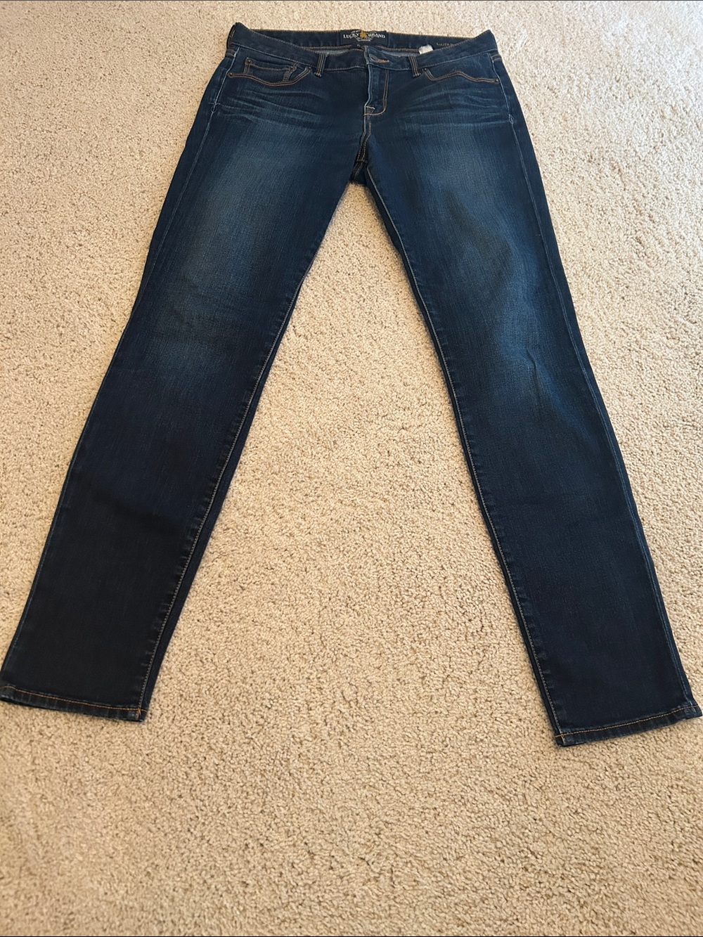 Lucky Brand Dark Lolita Skinny Jeans